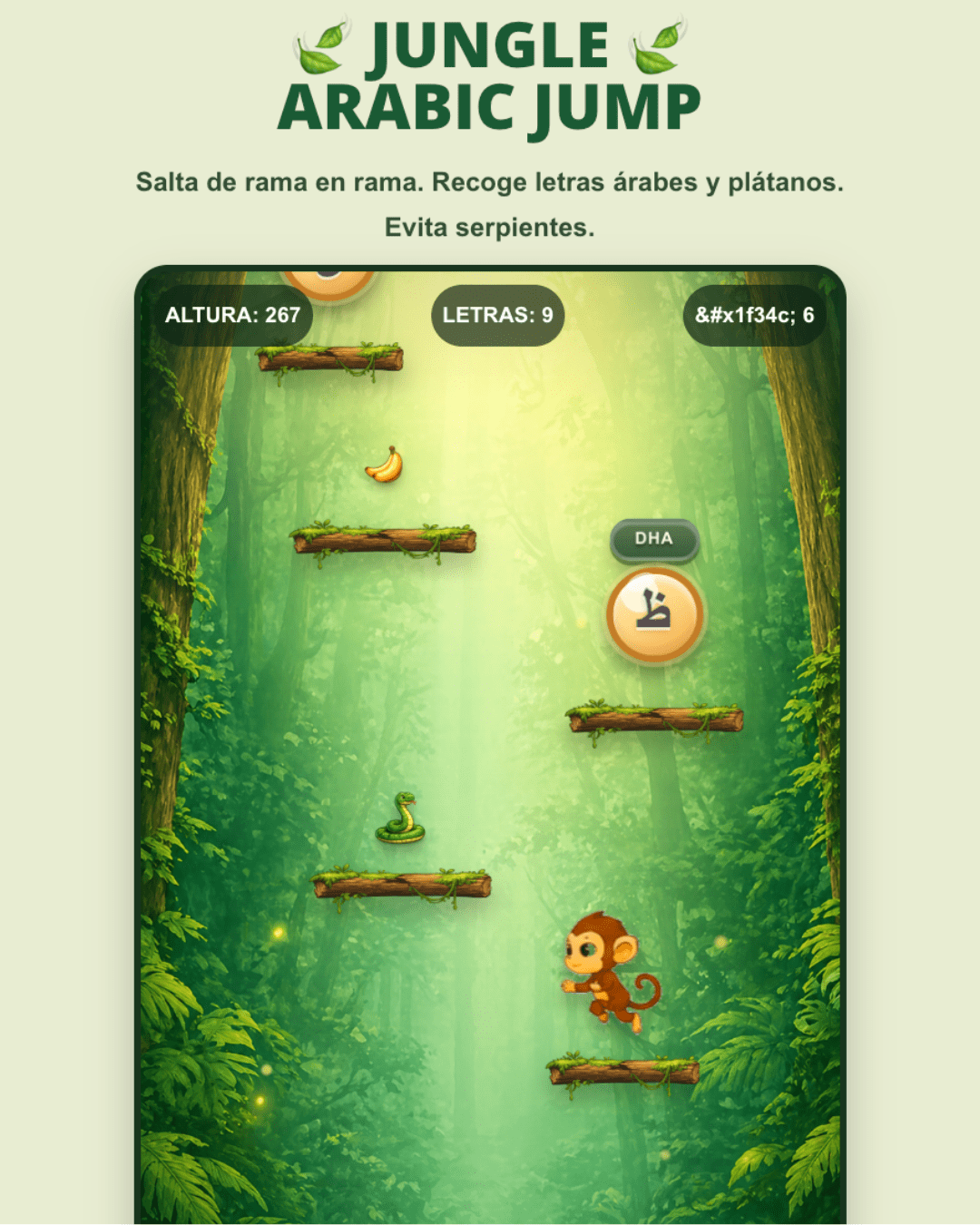 arabic-jungle-jump-monkey-aprender-arabe-jugando